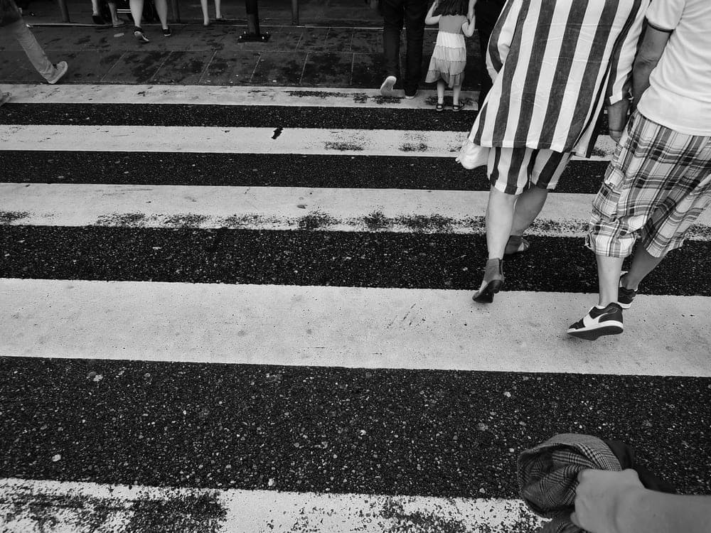 Andreas Ott · Amsterdam 2014 · Crossing, frame 1 of 3