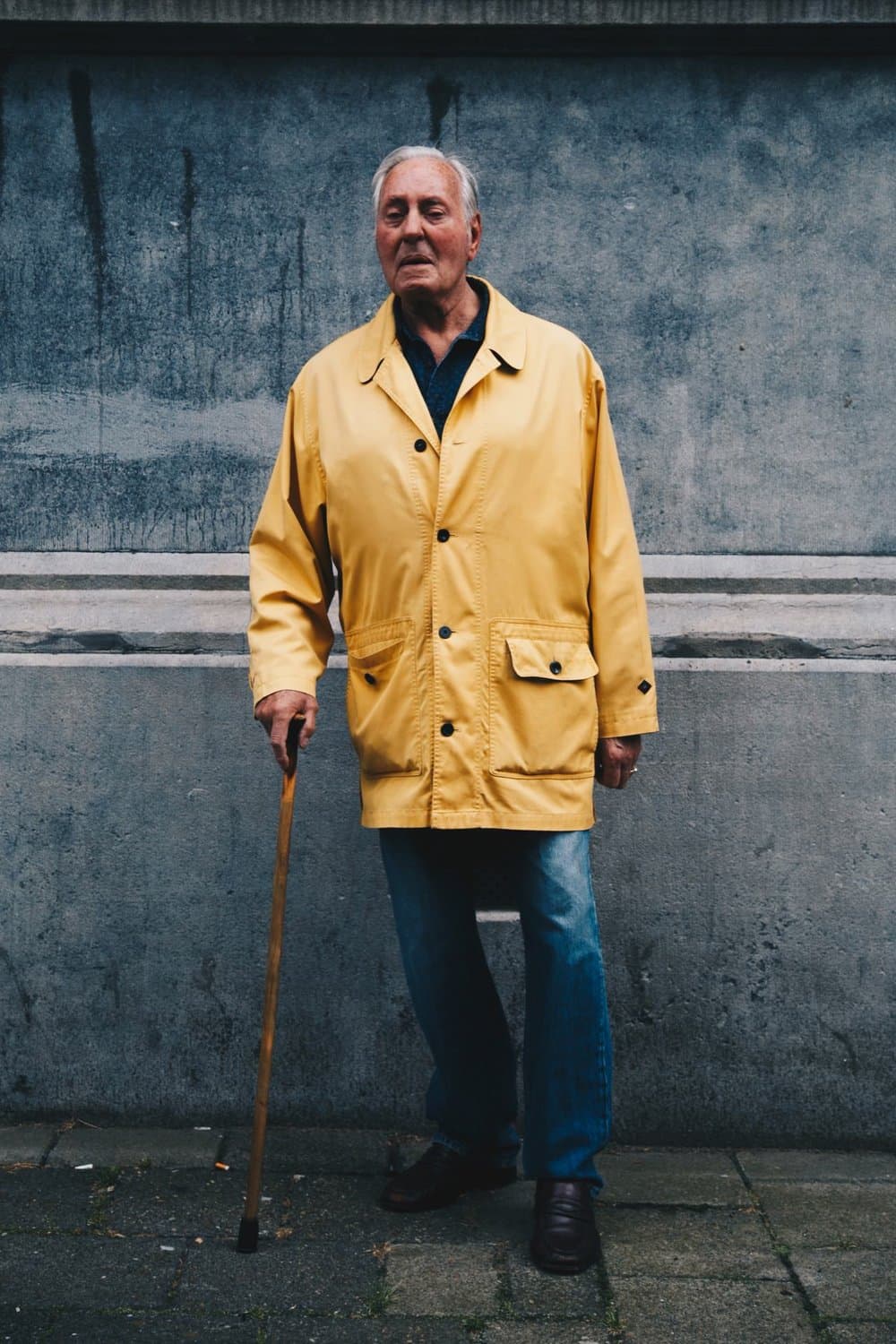 Hosing Lee · Amsterdam 2017 · "I finally became an old guy" · Anton Corbijn, frame 1 of 3