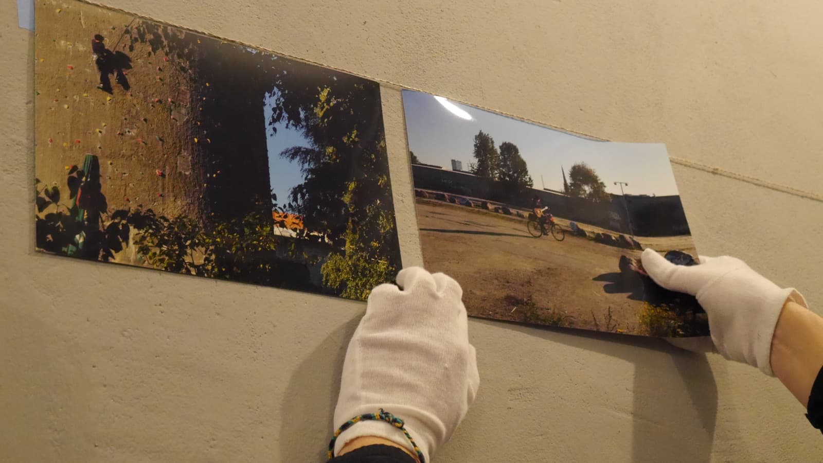 Berlin 2015 · the exhibition at the Wale Cafe, 16 January 2016