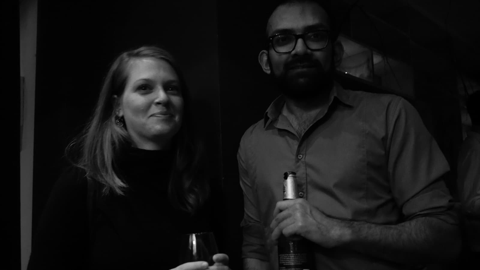 Berlin 2015 · the exhibition at the Wale Cafe, 16 January 2016