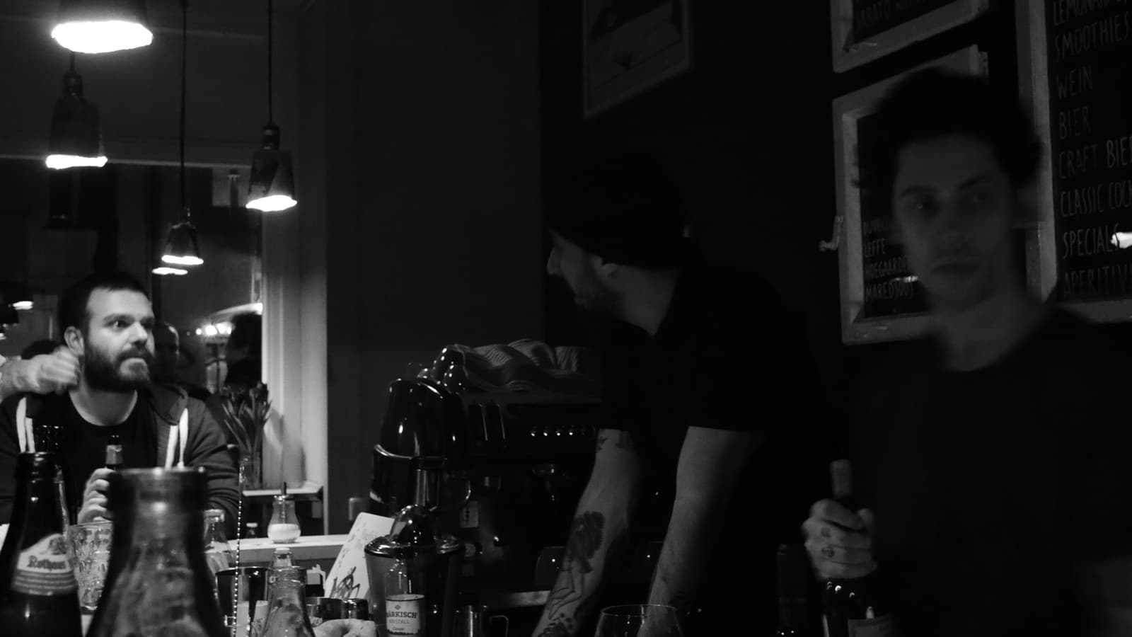 Berlin 2015 · the exhibition at the Wale Cafe, 16 January 2016