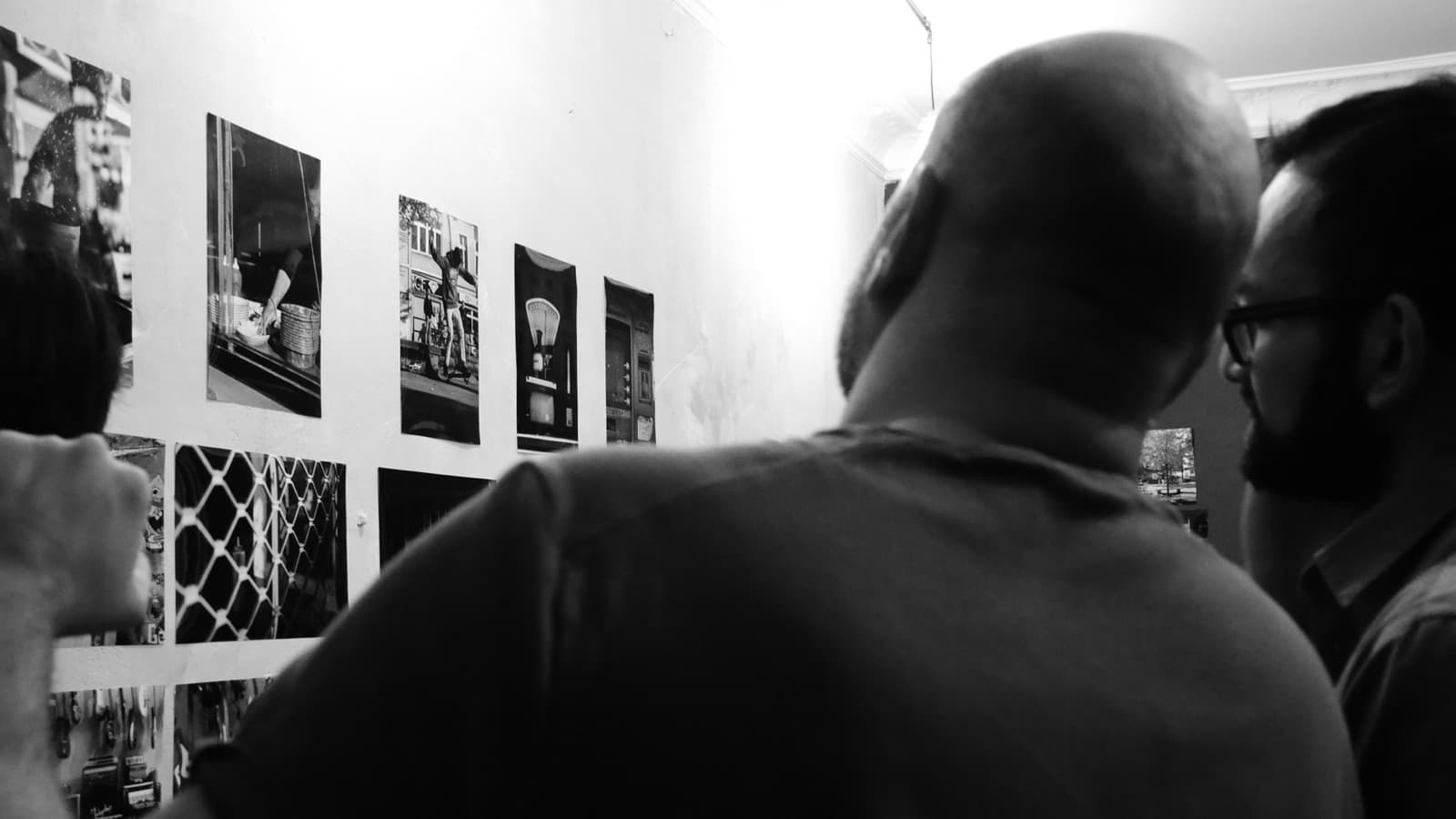 Berlin 2015 · the exhibition at the Wale Cafe, 16 January 2016