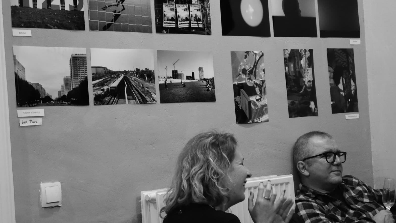 Berlin 2015 · the exhibition at the Wale Cafe, 16 January 2016