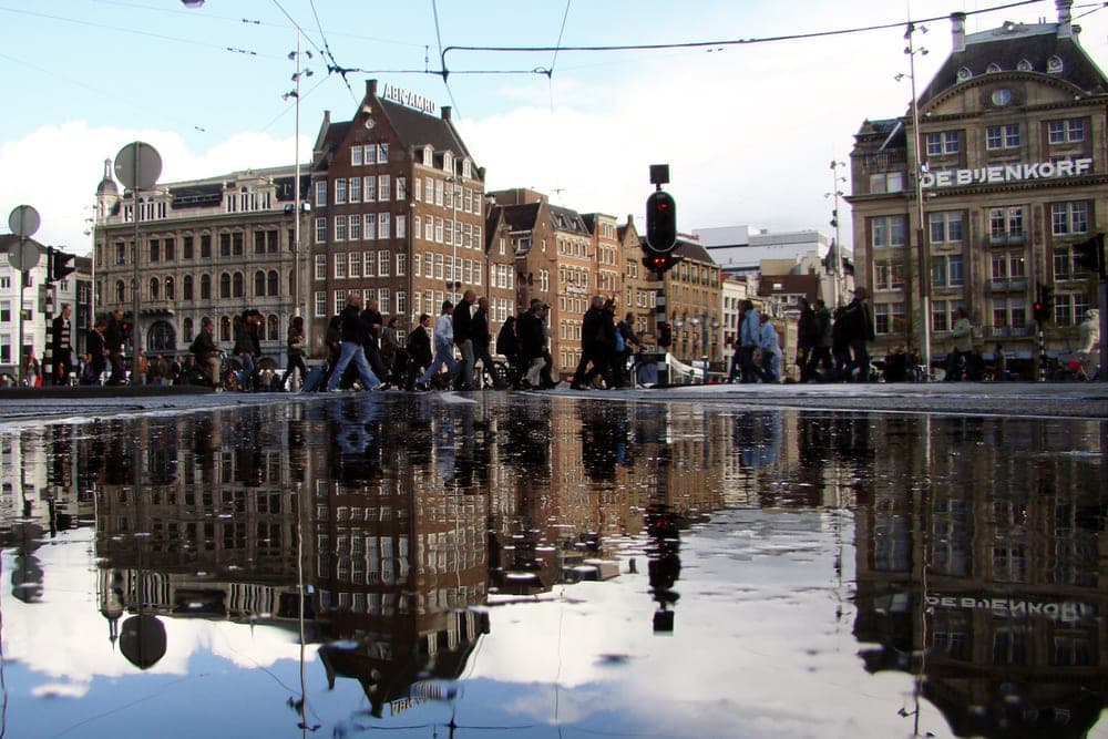 Beatriz Pineda · Amsterdam 2011 · Figures in the chaos, frame 1 of 3