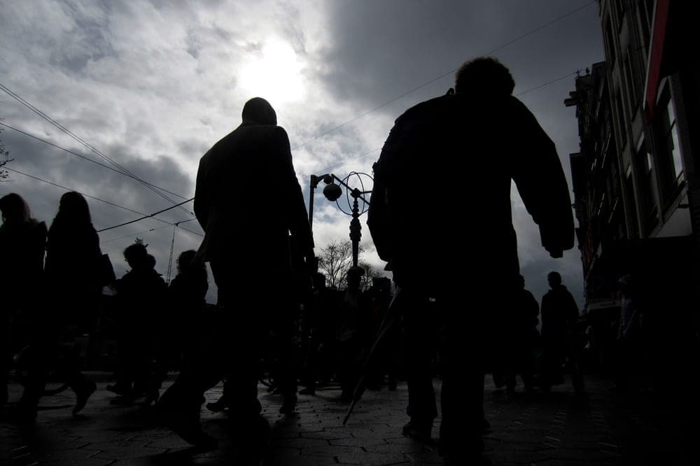 Sergio Gonzalez · Amsterdam 2011 · Figures in the chaos, frame 1 of 3