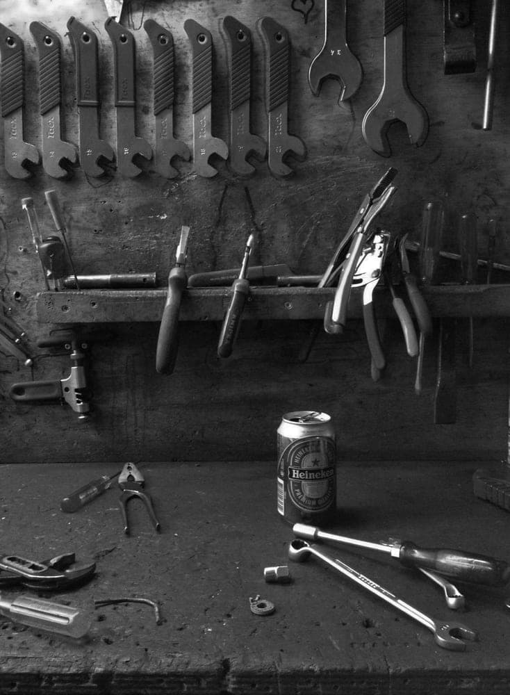 Shuying Lin · Amsterdam 2013 · Men at work, frame 1 of 3