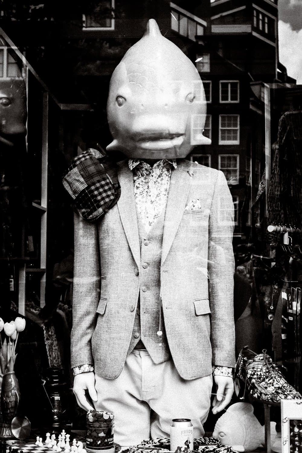 Marco Bollaart · Amsterdam 2025 · Self indulging reflections, frame 1 of 3
